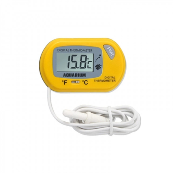 Fish tank thermometer, crawler turtle suction cup diving pet box ST-3 waterproof electronic thermometer