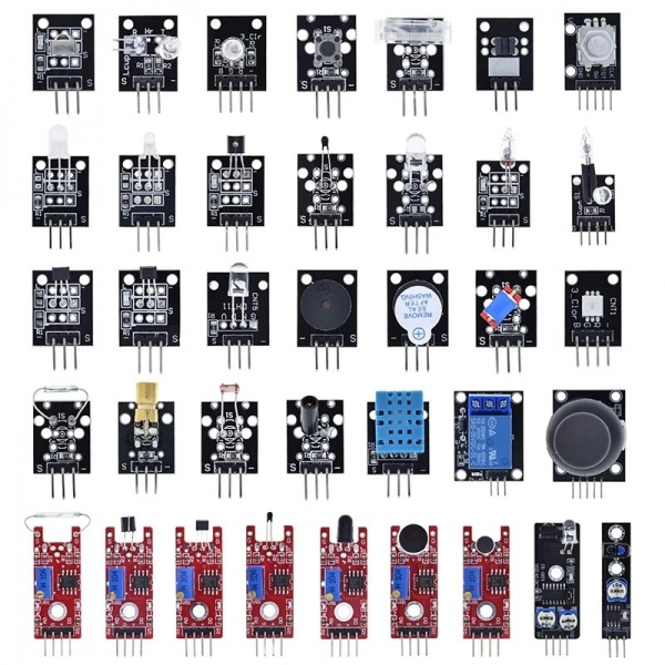 37/45 sensor kits suitable for Raspberry Pi UNO R3 compatible Arduino smart car
