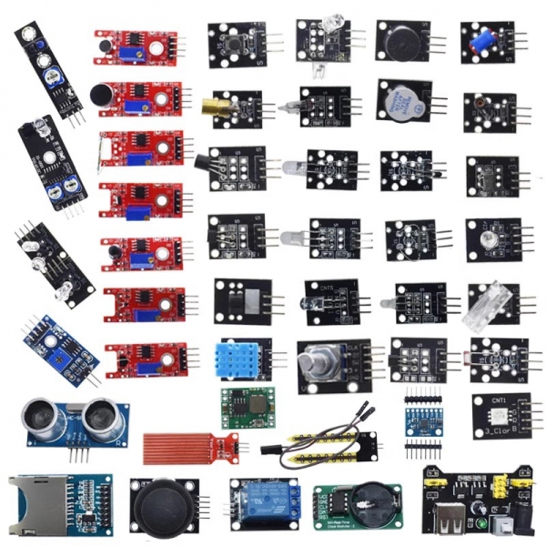 37/45 sensor kits suitable for Raspberry Pi UNO R3 compatible Arduino smart car