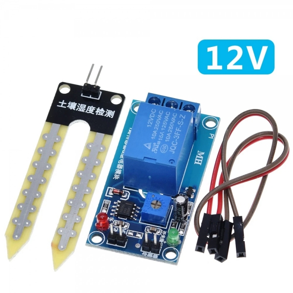5V12V soil moisture electromagnetic relay module soil moisture sensor