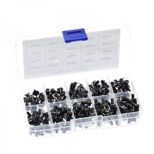 10 types of 100 micro switches, touch sensitive small switches, 6x6 vertical induction cooker, 4-pin touch sensitive button box