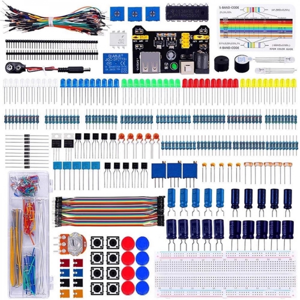 Suitable for UNO development board electronic component kit with beginner super kit 140 breadline