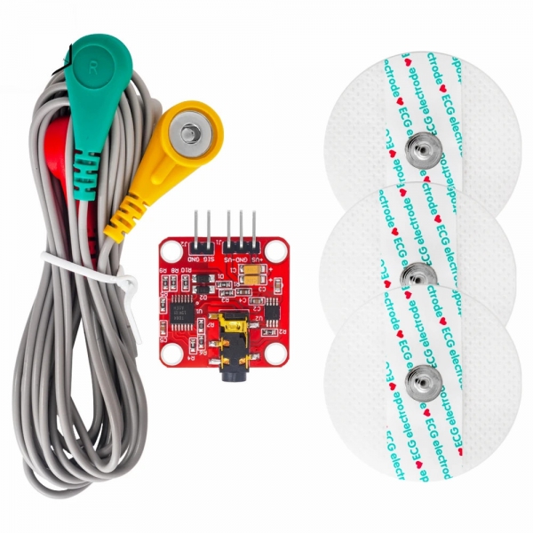 Muscle Electrical Analog Signal Sensor Acquisition Duino Bioelectronic Circuit EMG Development Kit