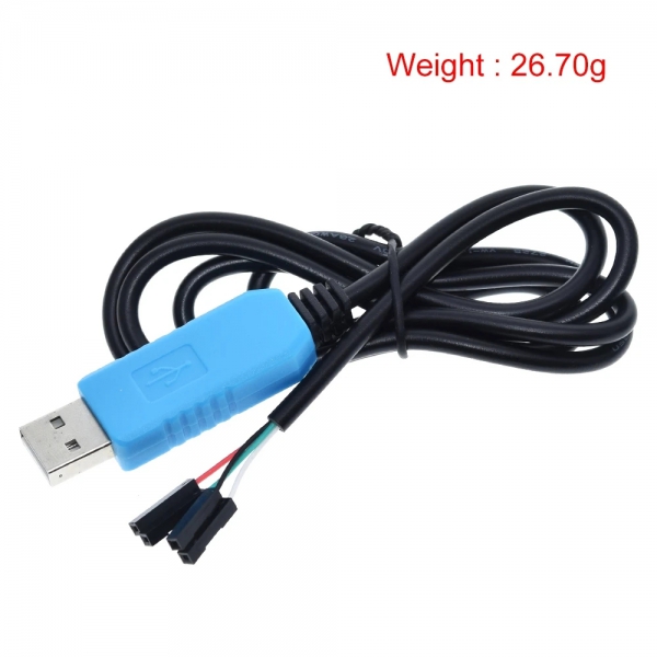Blue PL2303TA download cable USB to TTL RS232 module upgrade module USB to serial port download