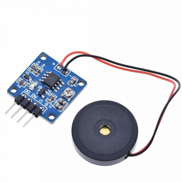 Vibration sensor, piezoelectric sheet, tapping vibration switch module, piezoelectric tapping vibration sending program data