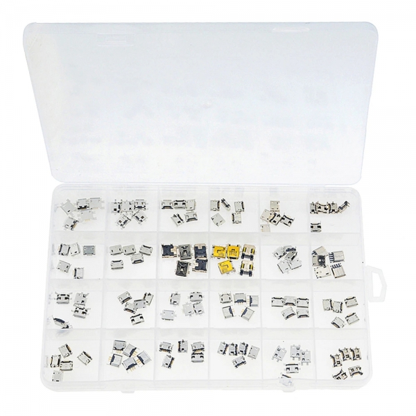 120 Micro Female USB Box for MINI Android Phone Charging Tail Plug Mac Mini DIY USB Accessories