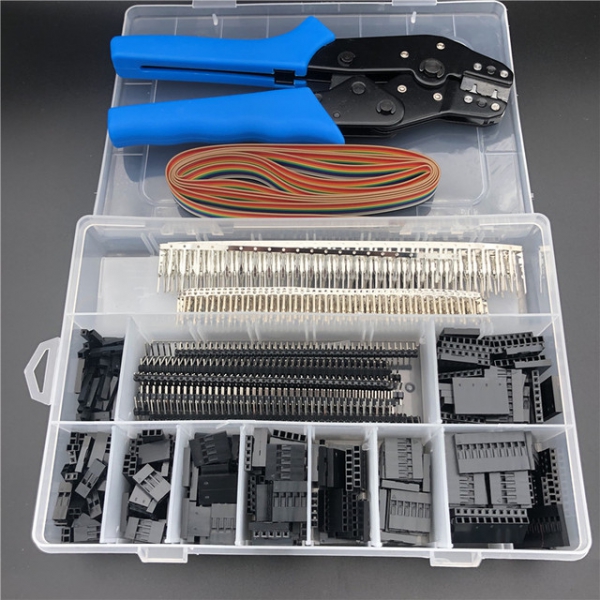 1330PCS 2.54MM/PH2.0 DuPont shell needle and female housing with cold pressed terminal kit SN-01BM