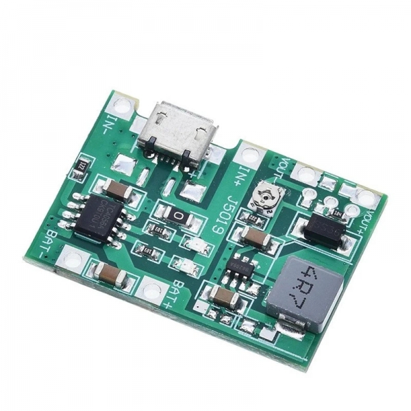 3.7V to 9V 5V multimeter modification 18650 lithium battery charging, boosting and discharging integrated adjustable module 2A