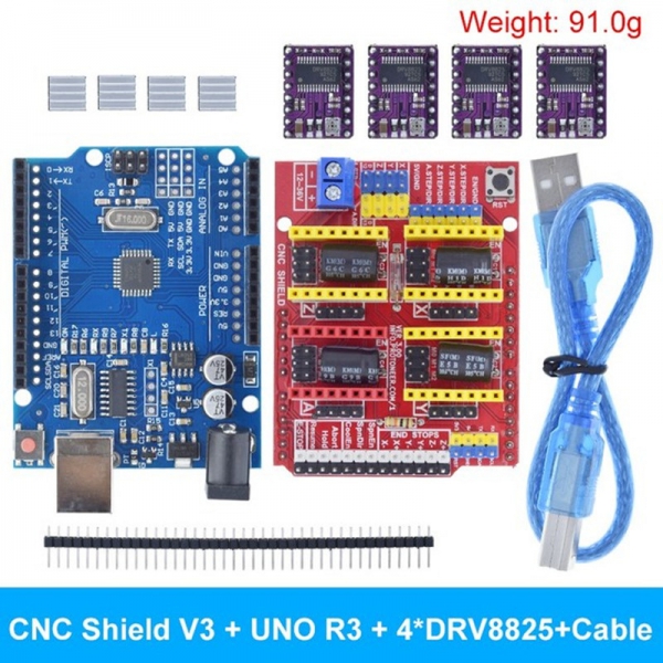 3D printer kit CNC shield V3 V4 engraving machine kit NANO improved version 4988 driver