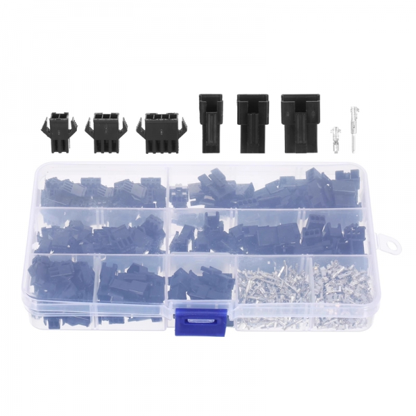 480PCS SM DuPont shell terminal connector 2.54MM-2P/3P/4P/wiring terminal kit terminals