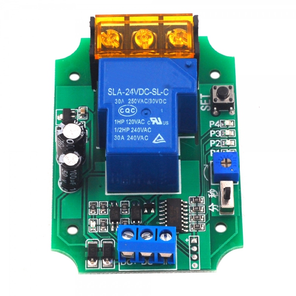 5V/12V/24V high-power relay module self-locking delay power-off connection disconnection one key start