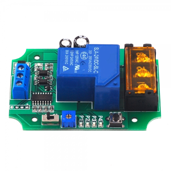 5V/12V/24V high-power relay module self-locking delay power-off connection disconnection one key start