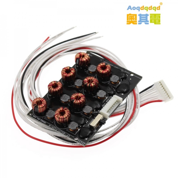 8 strings of 2A ternary iron lithium active equalizer, lithium battery energy transfer pressure difference balance repair instrument, balance board