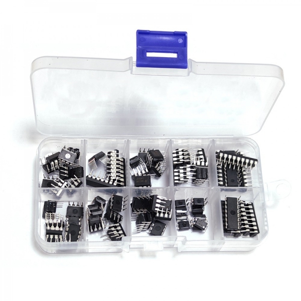 85PCS 10 specifications IC NE555 LM324 integrated circuit chip kit DIP single precision timer