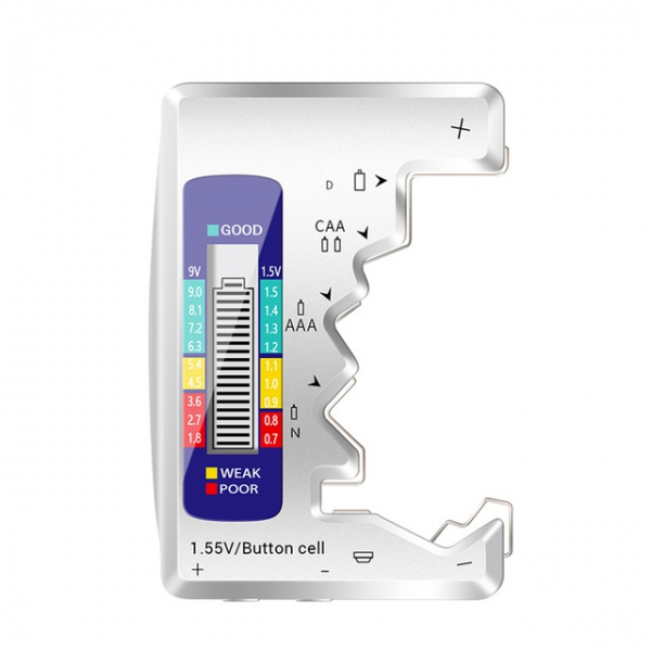 BT-886 Digital Battery Tester Battery Level Detector Digital Battery Voltage Measuring Device BT886