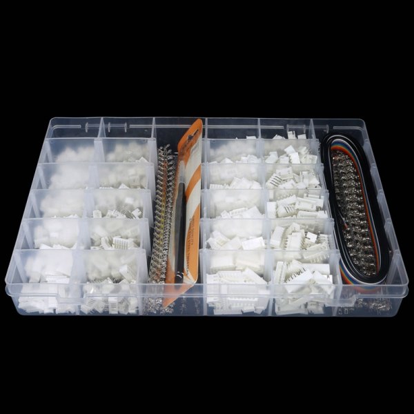 JST-PH2.0/XH2.54mm white 234567Pin male shell straight bending pin female socket plug-in connection wire terminal