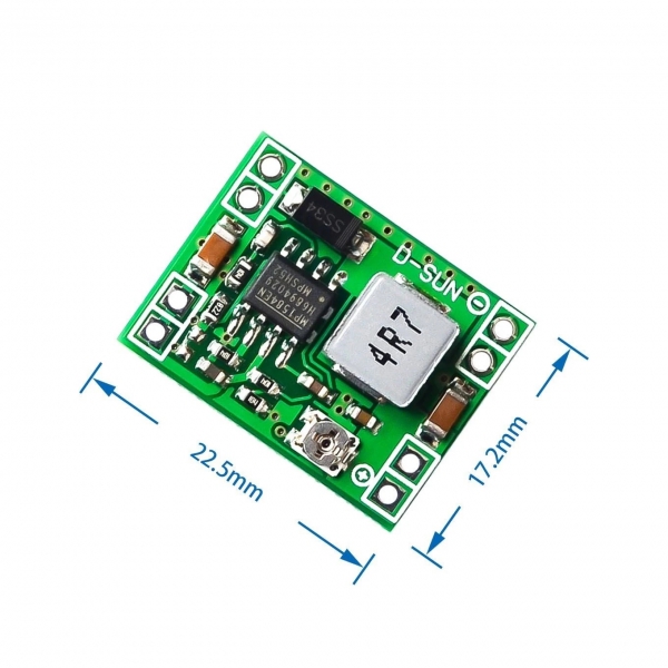 MP1584EN DC-DC step-down power module 3A adjustable step-down module super LM2596 small size