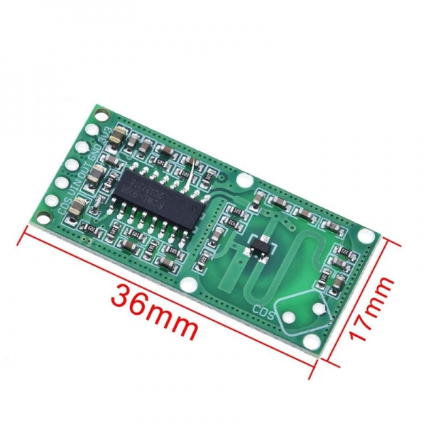 RCWL-0516 Microwave Radar Induction Switch Module Human Induction Module Intelligent Induction Detector