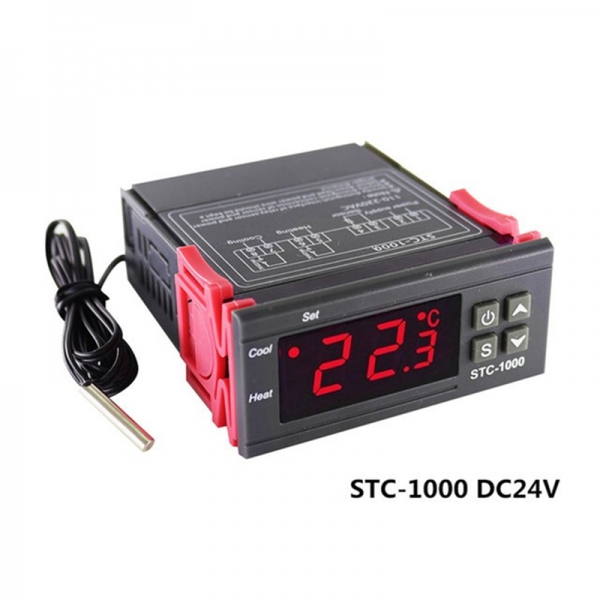 Temperature controller STC-1000 aquarium hatching seafood machine electronic digital display microcomputer temperature controller switch