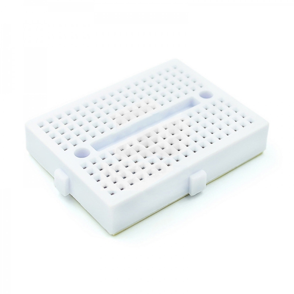 white SYB-170 mini micro board breadboard experiment board circuit board hole board 35x47mm multi-color