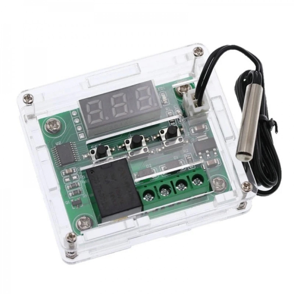 XH-W1209 digital temperature controller high-precision temperature controller shell acrylic shell protective shell