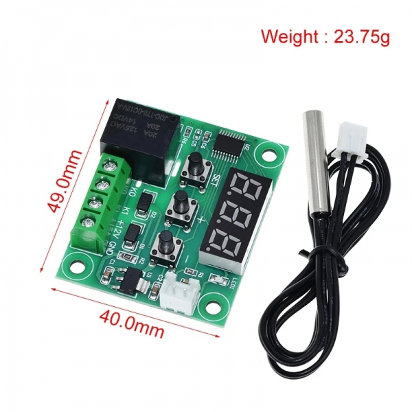 XH-W1209 digital temperature controller high-precision temperature controller shell acrylic shell protective shell