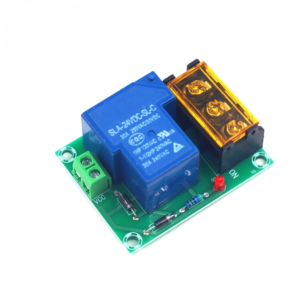XH-M175 relay module normally open and normally closed 30A high current relay output 5V 12V 24V power supply