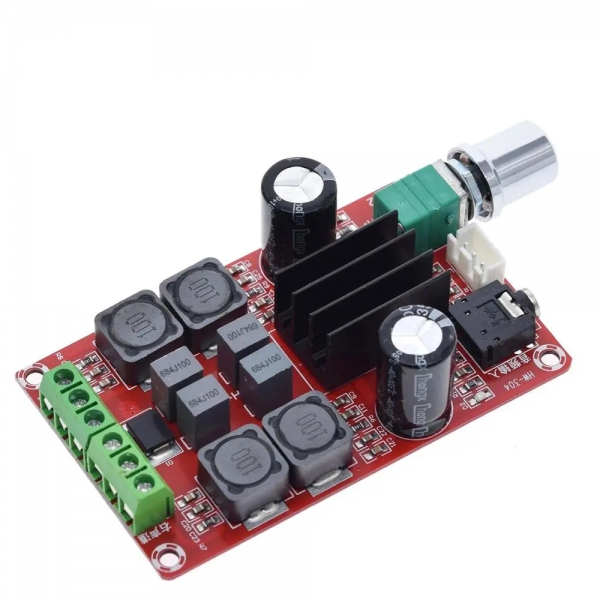 XH-M189 2 * 50W high-end digital amplifier board DC24V TPA3116D2 dual channel stereo amplifier