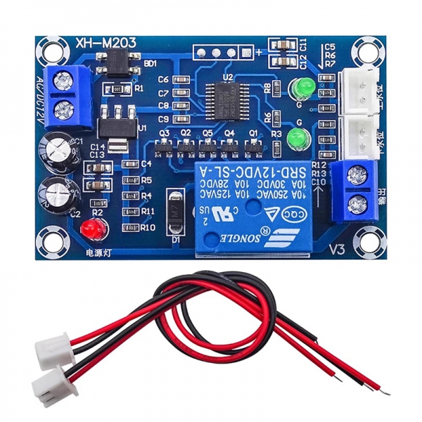 XH-M203 water level controller, fully automatic water level controller, water level switch, liquid level pump controller