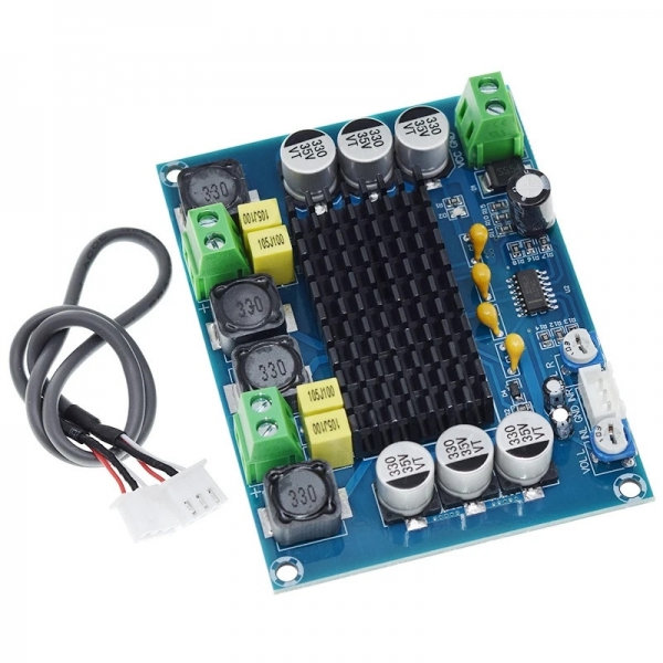 XH-M543 high-power digital amplifier board TPA3116D2 audio amplification module Class D dual channel 2 * 120W