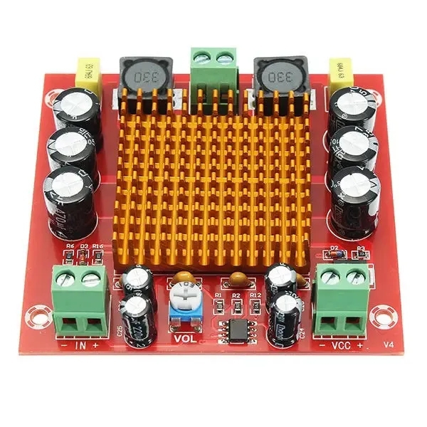 XH-M544 Single Channel 150W Digital Amplifier Board TPA3116DA Digital Audio Amplifier Board 12-26V