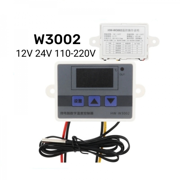 XH-W3002 microcomputer digital temperature controller temperature control switch temperature controller digital display
